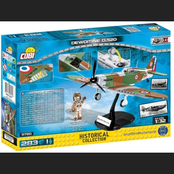 Dewoitine D.520 283 Kl.HC WWII